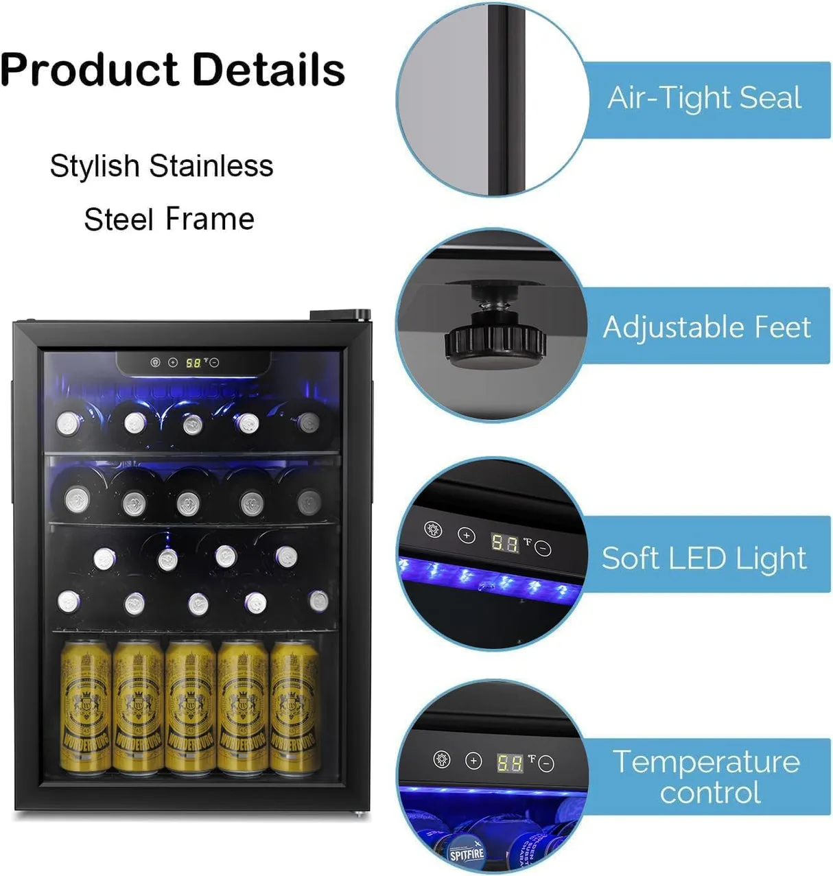 Antarctic Star Wine Cooler Refrigerator