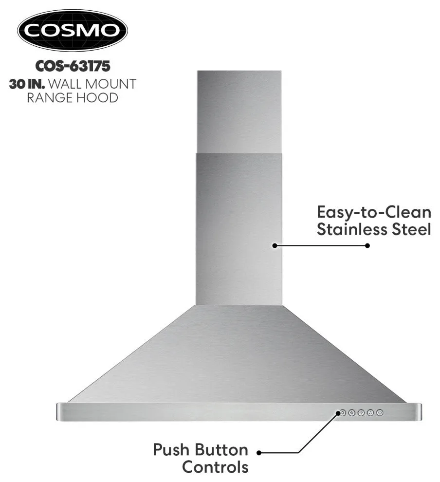 COSMO Wall Mount Range Hood image 2