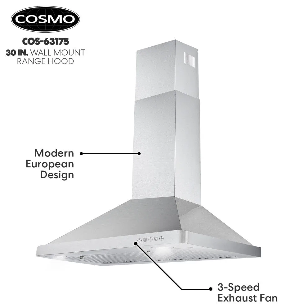 COSMO Wall Mount Range Hood image 3