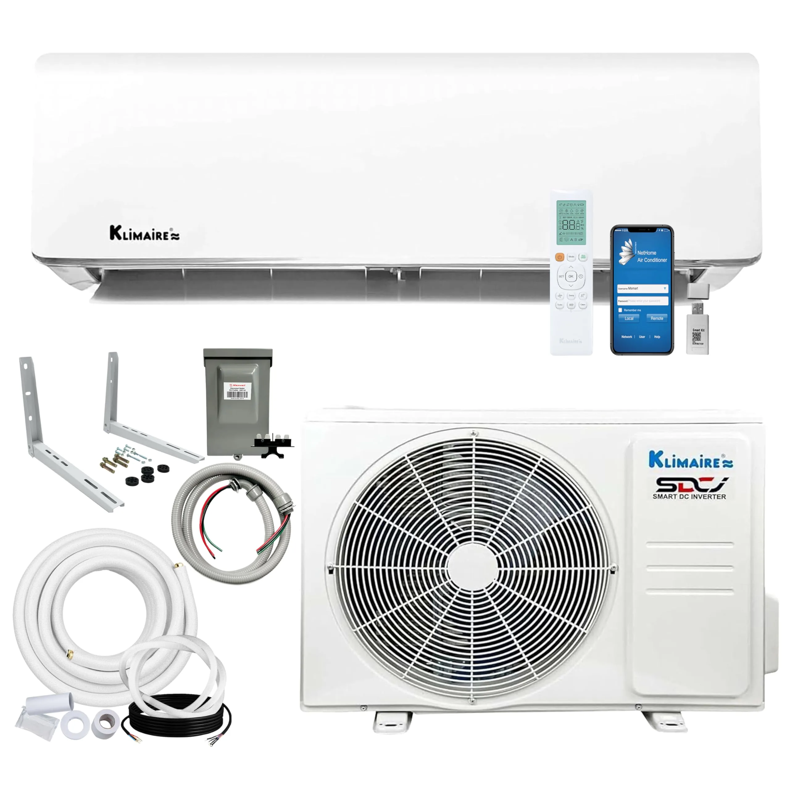 Klimaire Mini Split Air Conditioner