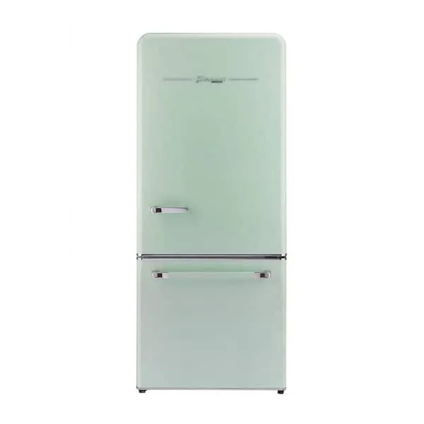 Unique Appliances Retro Bottom Mount Refrigerator